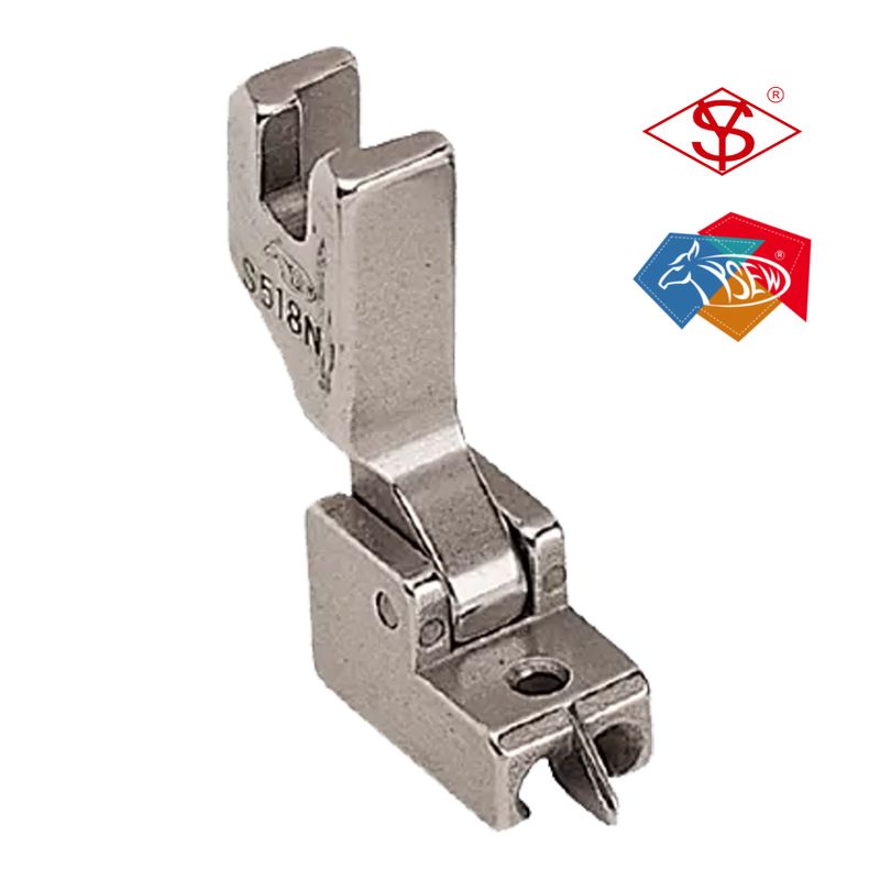 Electronice si Electrocasnice - Ingrijirea tesaturilor - Accesorii masini de cusut - Piciorus articulat pentru aplicat fermoar ascuns, diametru canal 2mm, cu ghidaj, S518NE - Infinity.ro