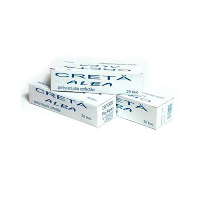 Casa si Gradina - Decoratiuni - DIY - Articole mercerie - Set 25 bucati Creta croitorie, CRETOROM, alb - Infinity.ro