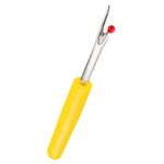 Casa si Gradina - Decoratiuni - DIY - Articole mercerie - Despicator cusaturi mic pentru descusut tivuri, buzunare, nasturi si orice tip de cusatura, maner galben - 110R - Infinity.ro