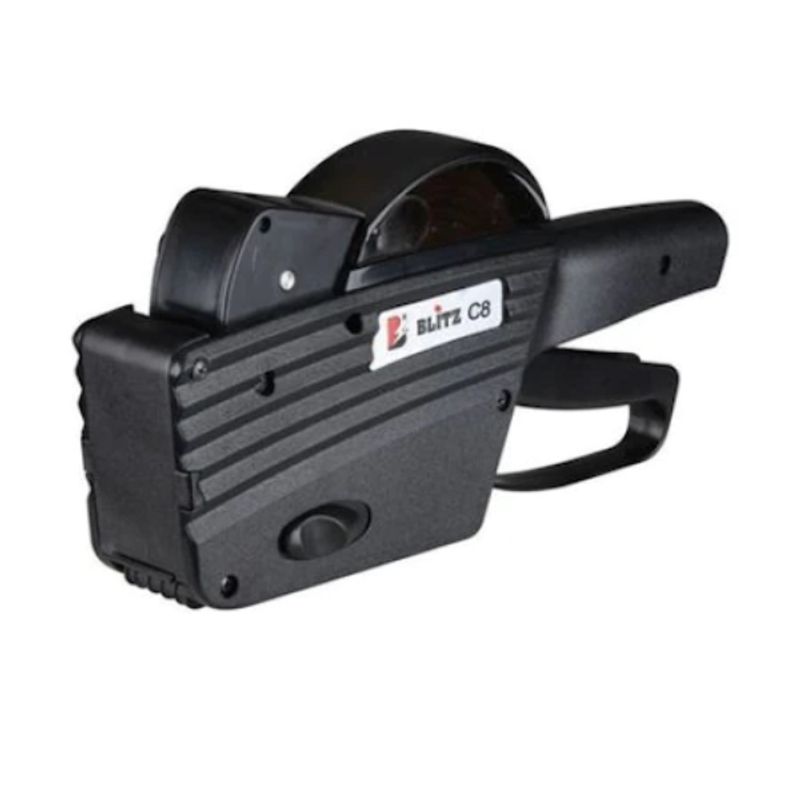 Carti si Birotica - Birotica - Accesorii de birou - Alte accesorii birou - Marcator data, pret sau cod, Blitz, C8, 1 rand, 8 caractere, negru - Infinity.ro