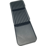 Casa si Gradina - Bucatarie si vesela - Organizare si depozitare bucatarie - Suporturi tacamuri si vase - Organizator sertar pentru cutite, 39x14x7,3cm, culoare Gri ABYZ - Infinity.ro