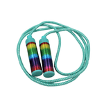 Sport si Outdoor - Fitness - Accesorii fitness - Corzi de sarit - Coarda turcoaz pentru sarituri 210 cm - Infinity.ro