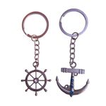 Fashion, accesorii si bijuterii - Femei - Accesorii femei - Alte accesorii femei - Set 2 brelocuri pentru Chei, Geanta sau Ghiozdan, Ancora si Timona, 15BRL - Infinity.ro