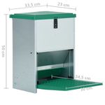 Petshop - Accesorii petshop - Castroane si adapatori - Dozator automat de hrana pentru pasari de curte cu banda 12 kg - Infinity.ro