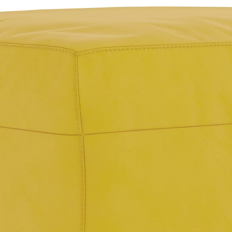 Casa si Gradina - Mobilier - Seturi de mobilier - Seturi living - Set de canapele cu perne, 3 piese, galben, catifea - Infinity.ro