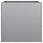 Casa si Gradina - Gradinarit si plante - Plante si ghivece - Ghivece si suporturi - Jardiniera, argintiu, 49x47x46 cm, otel galvanizat - Infinity.ro