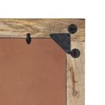 Casa si Gradina - Decoratiuni - Oglinzi - Oglinda de baie, 50x70x2,5 cm, lemn masiv de mango si sticla - Infinity.ro