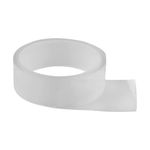 Casa si Gradina - Constructii - Materiale constructii - Silicon, spume si solutii tehnice - Banda nano dublu adeziva Crisalida, autocolant siliconic, reutilizabila si impermeabila, latime 3 cm, Transparenta - Infinity.ro