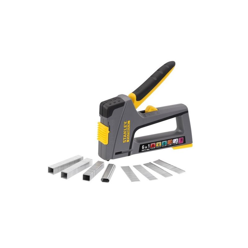 Casa si Gradina - Constructii - Scule electrice si accesorii - Seturi si accesorii pentru gaurit si insurubat - STANLEY - Capsator manual 6 in1 FatMax [FMHT6-70868] - Infinity.ro