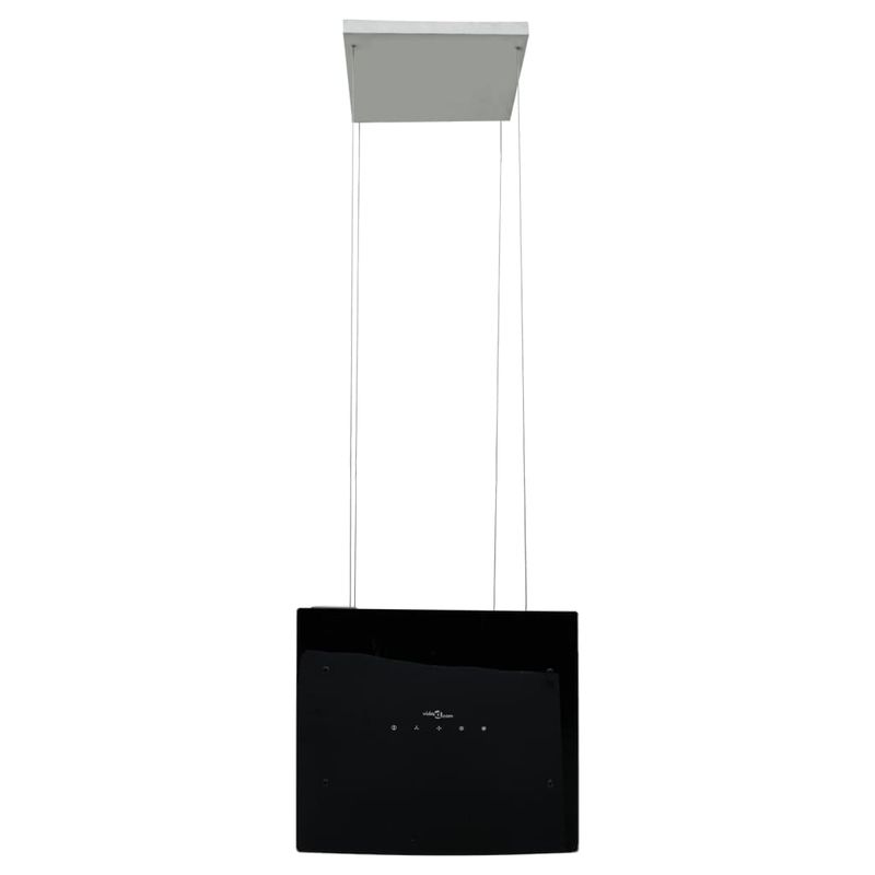 Electronice si Electrocasnice/Aragazuri, cuptoare si hote/Hote/Hote traditionale - Hota insula cu senzor tactil LCD, sticla securizata - Infinity.ro