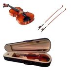 TV, Audio-Video si Foto - Instrumente muzicale - Instrumente clasice - Vioara clasica din lemn 4/4 IdeallStore® ,doua arcusuri, toc inclus, maro - Infinity.ro