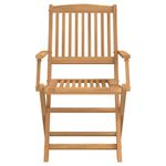 Casa si Gradina - Gradina si terasa - Mobilier exterior - Scaune si sezlonguri gradina - Scaune gradina pliante 4 buc. 57,5x54,5x90 cm lemn masiv acacia - Infinity.ro