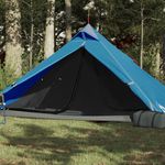 Sport si Outdoor - Camping - Corturi camping - Cort de camping pentru 1 persoana, albastru, impermeabil - Infinity.ro