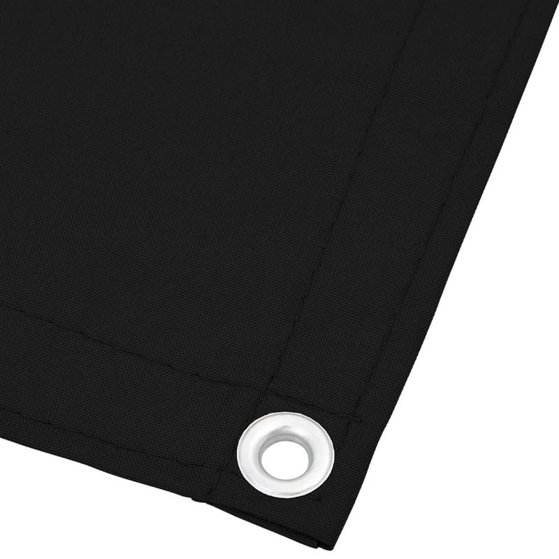 Casa si Gradina - Gradina si terasa - Umbrele si pavilioane - Umbrele - Paravan de balcon, negru, 90x700 cm, 100% poliester oxford - Infinity.ro