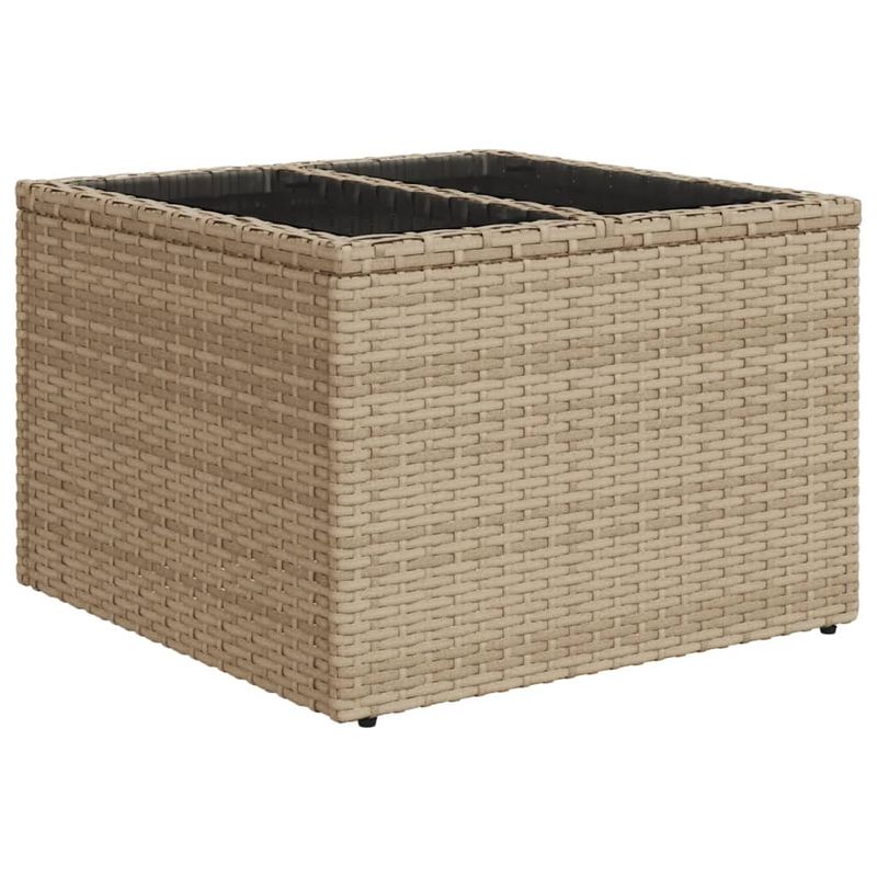 Casa si Gradina - Gradina si terasa - Mobilier exterior - Seturi mobila gradina - Set canapele de gradina cu perne, 11 piese, bej, poliratan - Infinity.ro