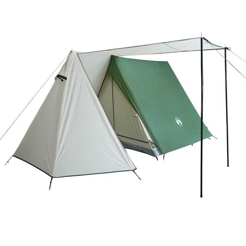 Sport si Outdoor - Camping - Corturi camping - Cort de camping pentru 3 persoane, verde, impermeabil - Infinity.ro