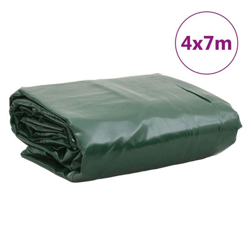 Casa si Gradina - Gradina si terasa - Umbrele si pavilioane - Pavilioane - Prelata, verde, 4x7 m, 650 g/m² - Infinity.ro