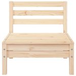 Casa si Gradina - Gradina si terasa - Mobilier exterior - Canapele si fotolii gradina - Canapea de gradina cu 3 locuri, lemn masiv de pin - Infinity.ro