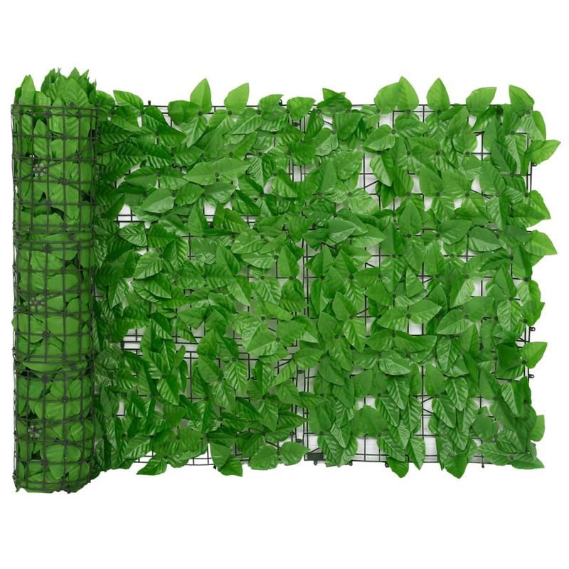 Casa si Gradina - Gradina si terasa - Umbrele si pavilioane - Umbrele - Paravan de balcon, frunze verzi, 200x75 cm - Infinity.ro