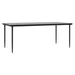 Casa si Gradina - Gradina si terasa - Mobilier exterior - Seturi mobila gradina - Set mobilier de gradina cu perne, 7 piese, negru, poliratan - Infinity.ro