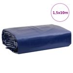 Casa si Gradina - Gradina si terasa - Umbrele si pavilioane - Pavilioane - Prelata, albastru, 1,5x10 m, 650 g/m² - Infinity.ro