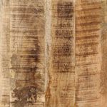 Casa si Gradina - Mobilier - Comode si corpuri - Masute de toaleta - Masa de toaleta, 105x35x75 cm, lemn masiv mango brut si fier - Infinity.ro