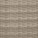 Casa si Gradina - Gradina si terasa - Mobilier exterior - Scaune si sezlonguri gradina - Sezlong cu perne, gri deschis, poliratan - Infinity.ro