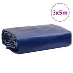 Casa si Gradina - Gradina si terasa - Umbrele si pavilioane - Pavilioane - Prelata, albastru, 3x5 m, 650 g/m² - Infinity.ro