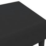 Casa si Gradina - Mobilier - Scaune si fotolii - Tabureti - Taburet, negru, 77x55x31 cm, catifea - Infinity.ro