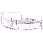 Casa si Gradina - Mobilier - Paturi si accesorii - Paturi - Cadru de pat cu tablie, verde inchis, 120x200 cm, catifea - Infinity.ro