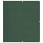 Casa si Gradina - Gradina si terasa - Umbrele si pavilioane - Umbrele - Paravan de balcon verde inchis 120x1000cm 100% poliester oxford - Infinity.ro