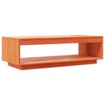 Casa si Gradina - Mobilier - Mese si birouri - Masute de cafea - Masuta de cafea, maro ceruit, 110x50x33,5 cm, lemn masiv pin - Infinity.ro