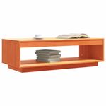 Casa si Gradina - Mobilier - Mese si birouri - Masute de cafea - Masuta de cafea, maro ceruit, 110x50x33,5 cm, lemn masiv pin - Infinity.ro