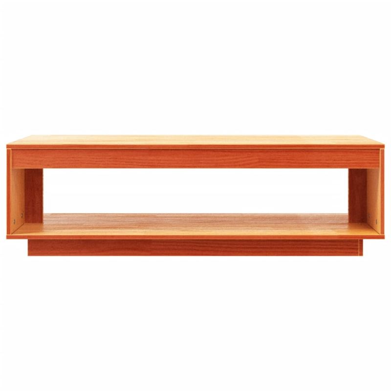 Casa si Gradina - Mobilier - Mese si birouri - Masute de cafea - Masuta de cafea, maro ceruit, 110x50x33,5 cm, lemn masiv pin - Infinity.ro