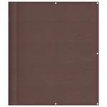 Casa si Gradina - Gradina si terasa - Umbrele si pavilioane - Umbrele - Paravan de balcon, maro, 120x700 cm, 100% poliester oxford - Infinity.ro