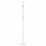 Casa si Gradina - Mobilier - Organizare si depozitare - Cuiere - Cuier de haine, alb, 175 cm, fier vopsit electrostatic - Infinity.ro