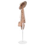 Casa si Gradina - Mobilier - Organizare si depozitare - Cuiere - Cuier de haine, alb, 172 cm, fier vopsit electrostatic - Infinity.ro