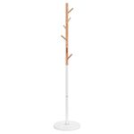 Casa si Gradina - Mobilier - Organizare si depozitare - Cuiere - Cuier de haine, alb, 172 cm, fier vopsit electrostatic - Infinity.ro