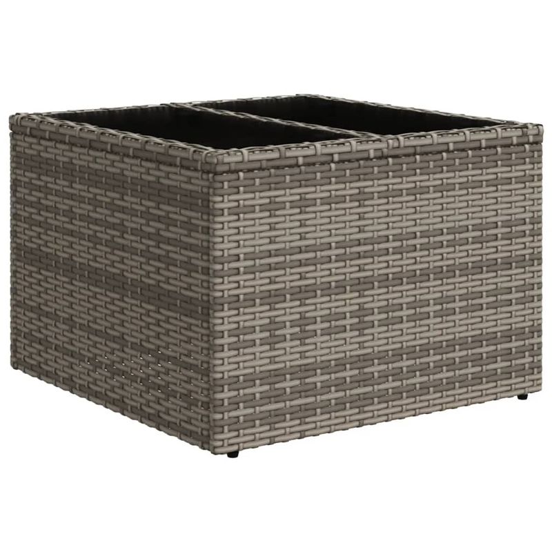 Casa si Gradina - Gradina si terasa - Mobilier exterior - Seturi mobila gradina - Set canapele de gradina cu perne, 11 piese, gri, poliratan - Infinity.ro