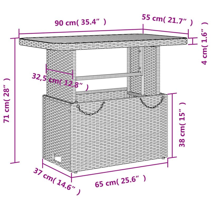 Casa si Gradina - Gradina si terasa - Mobilier exterior - Seturi mobila gradina - Set mobilier de gradina cu perne, 4 piese, negru, poliratan - Infinity.ro
