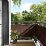 Casa si Gradina - Gradina si terasa - Umbrele si pavilioane - Umbrele - Paravan de balcon, maro, 75x700 cm, 100% poliester oxford - Infinity.ro
