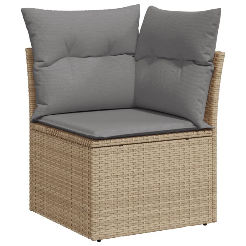 Casa si Gradina - Gradina si terasa - Mobilier exterior - Seturi mobila gradina - Set canapea de gradina cu perne, 12 piese, gri, poliratan - Infinity.ro