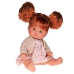 Jucarii, Copii si Bebe - Jucarii si jocuri - Papusi si accesorii - Papusi - Papusa Bomboncin cu Rochita si Cardigan 20cm - Infinity.ro