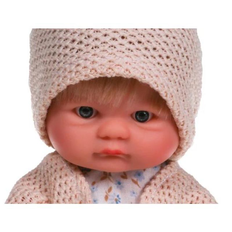 Jucarii, Copii si Bebe - Jucarii si jocuri - Papusi si accesorii - Papusi - Papusa Bomboncin cu Caciulita Bej 20cm - Infinity.ro