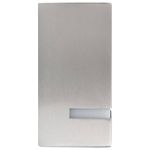 Casa si Gradina - Corpuri si surse de iluminat - Iluminat exterior - Felinare - Lampi de perete de exterior 2 buc. argintiu 35 W dreptunghiular, mărime 95x75x150 cm - Infinity.ro