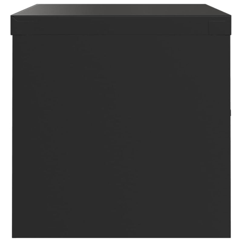 Casa si Gradina - Constructii - Depozitare, transport si protectie - Rafturi, fisete si vestiare - Fiset, negru, 90x40x40 cm, otel - Infinity.ro