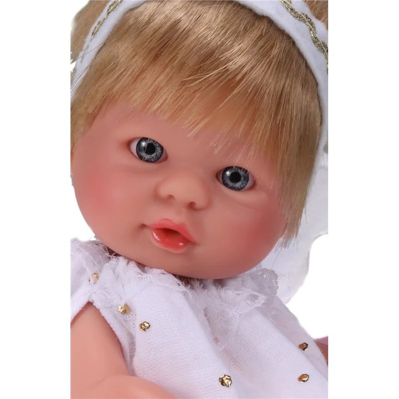 Jucarii, Copii si Bebe - Jucarii si jocuri - Papusi si accesorii - Papusi - Papusa Bomboncin cu Rochita si Aripi de Ingeras 20cm - Infinity.ro