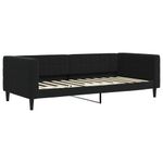 Casa si Gradina - Mobilier - Paturi si accesorii - Paturi - Pat de zi cu extensie, negru, 90x200 cm, catifea - Infinity.ro