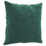 Casa si Gradina - Mobilier - Canapele si coltare - Canapele - Canapea cu 2 locuri cu pernute, verde inchis, 120 cm, catifea - Infinity.ro