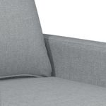 Casa si Gradina - Mobilier - Canapele si coltare - Canapele - Canapea cu 3 locuri, gri deschis, material 180CM textil - Infinity.ro